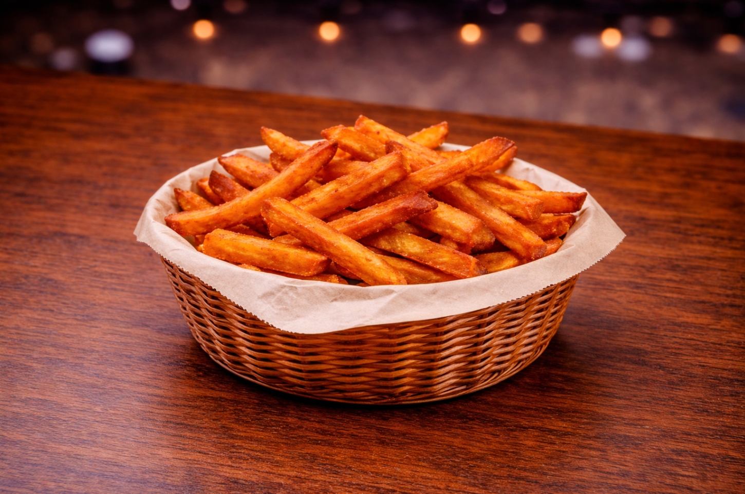 Basket of Sweet Potato Fries